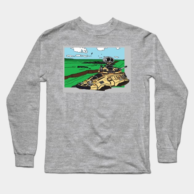 Homeland Defense Long Sleeve T-Shirt by The Crocco
